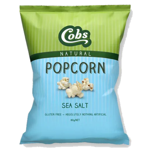 Cobs Popcorn Sea Salt Natural popcorn vending machine product