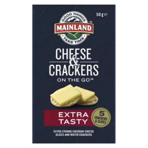 Mainland Cheese & Crackers Extra Tasty Cheese & crackers vending machine product