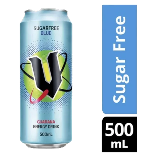 V Sugarfree Blue Energy drink vending machine product