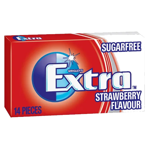Extra Strawberry Chewing Gum Sugar free gum vending machine product