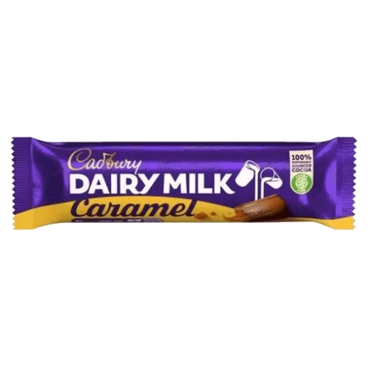 Cadbury Dairy Milk Caramel Chocolate block vending machine product