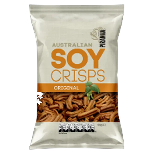 Australian Soy Crisps Original Baked soy crisps vending machine product
