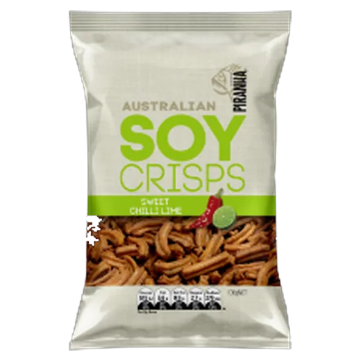 Australian Soy Crisps Sweet Chilli Baked soy crisps vending machine product