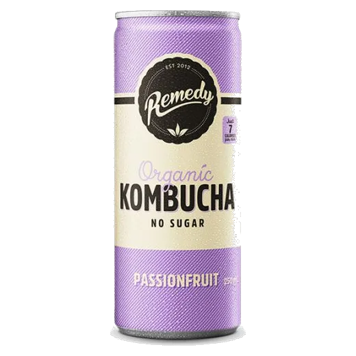 Remedy Kombucha Passionfruit Kombucha vending machine product