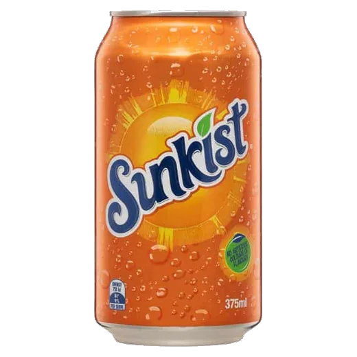 Sunkist Soft drink vending machine product