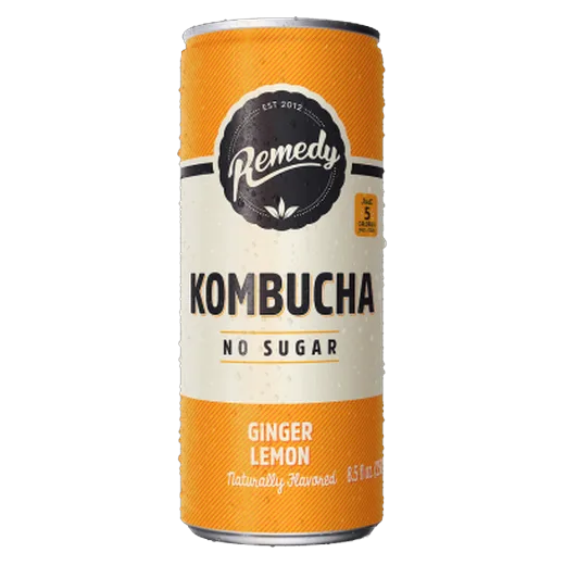 Remedy Kombucha Ginger Lemon Kombucha vending machine product