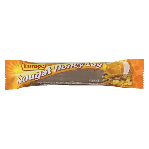 Europe Nougat Honey Log Nougat bar vending machine product