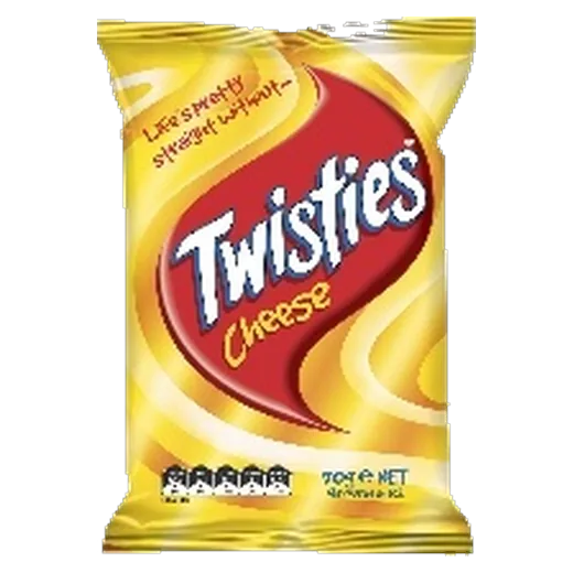 Twisties Cheese Corn snack vending machine product