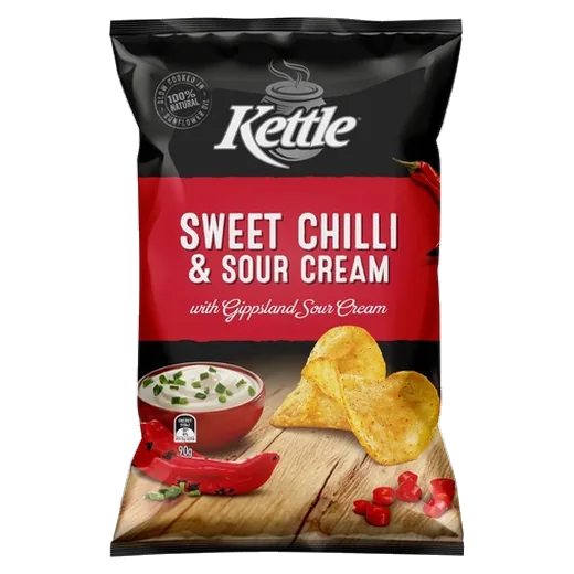 Kettle Sweet Chilli & Sour Cream Potato chips vending machine product