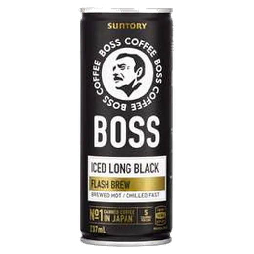 Suntory Boss Iced Long Black Iced coffee vending machine product