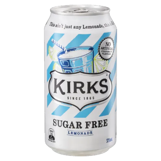 Kirks Sugar Free Lemonade Soft drink vending machine product