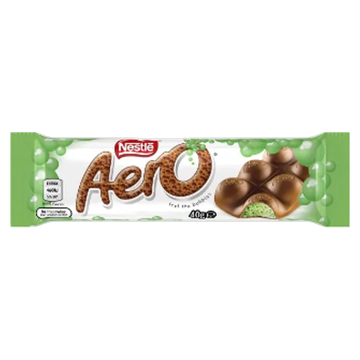 Nestle Aero Peppermint Chocolate bar vending machine product