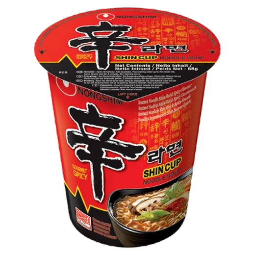 Nongshim Shin Ramyun Cup Instant noodles vending machine product