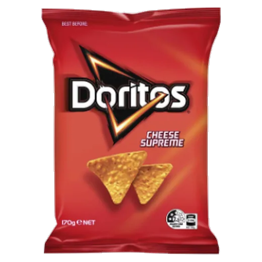 Doritos Cheese Supreme Corn chips vending machine product