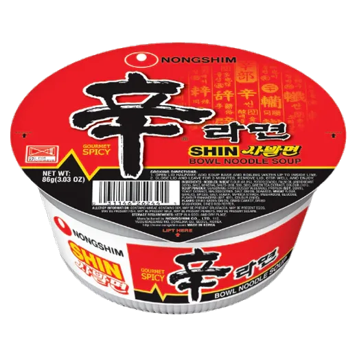 Nongshim Shin Ramyun Bowl Instant noodles vending machine product