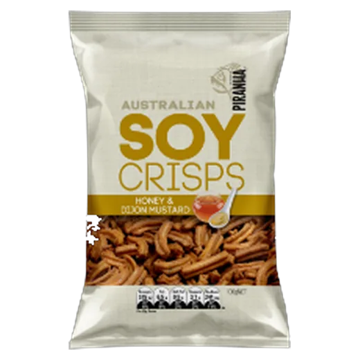 Australian Soy Crisps Honey & Soy Baked soy crisps vending machine product