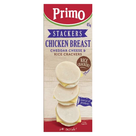 Primo Stackers Chicken Breast Cheese & crackers vending machine product