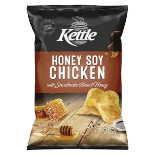 Kettle Honey Soy Chicken Potato chips vending machine product