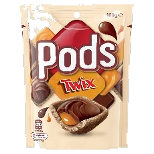 Pods Twix Chocolate share pack vending machine product