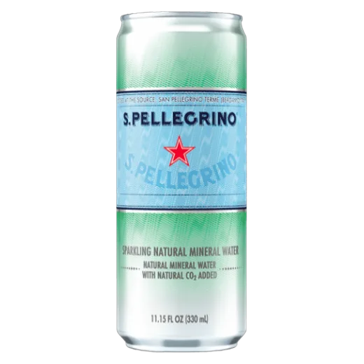 S.Pellegrino Sparkling Mineral Water Can Sparkling water vending machine product