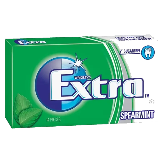 Extra Spearmint Chewing Gum Sugar free gum vending machine product